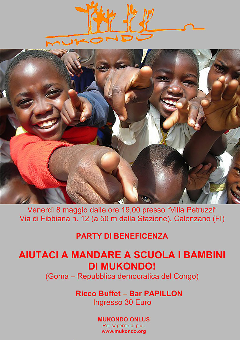 Aiutaci a mandare a scuola i bambini di Mukondo